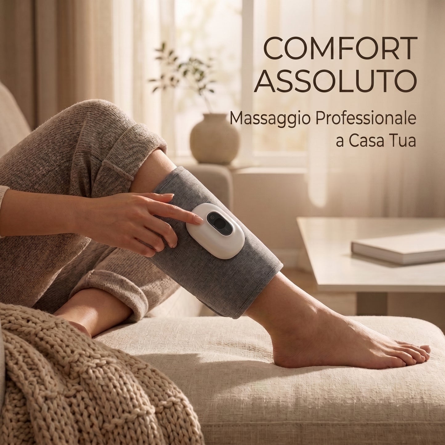 SoothingCalf™ – Massaggiatore Gambe Elettrico