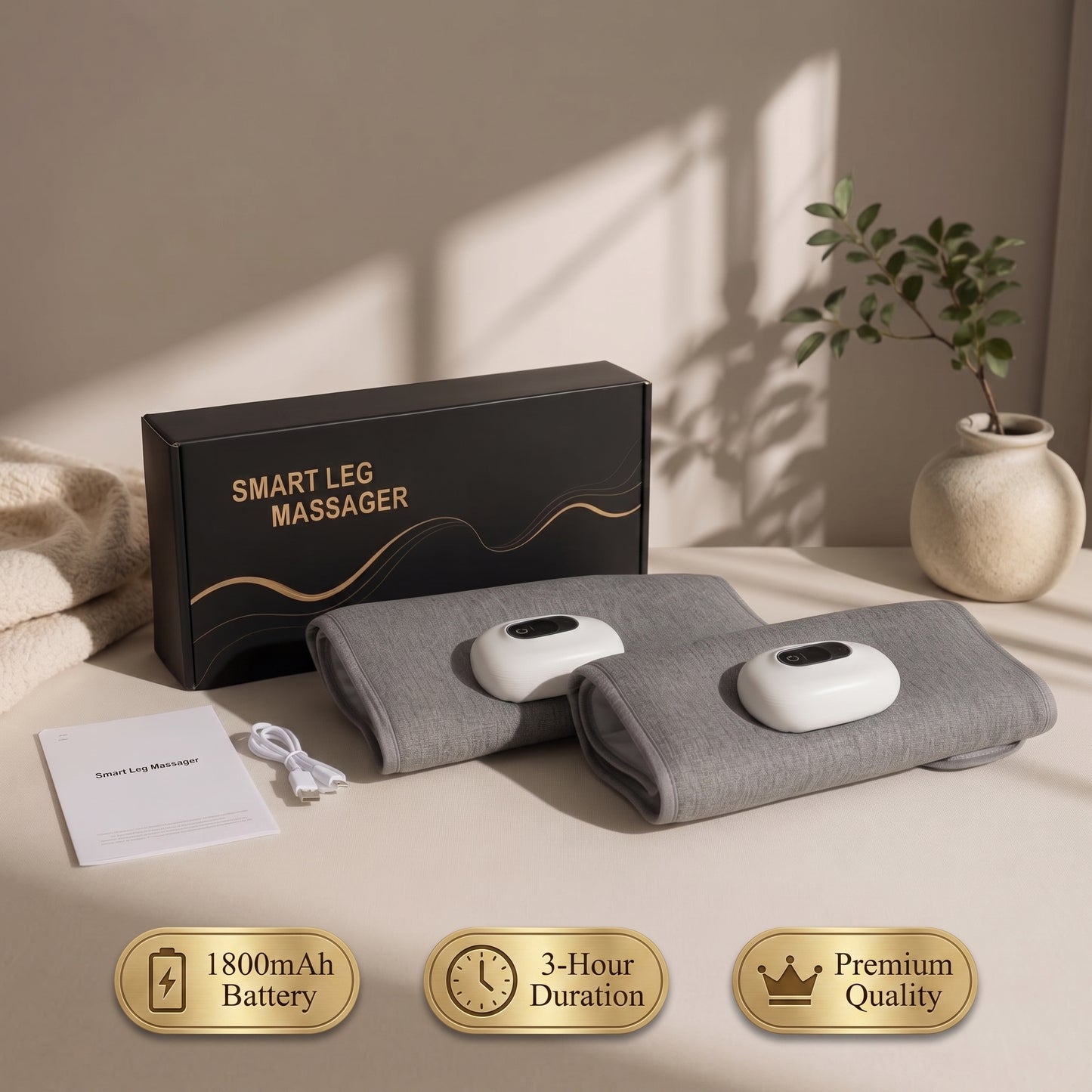 SoothingCalf™ – Massaggiatore Gambe Elettrico